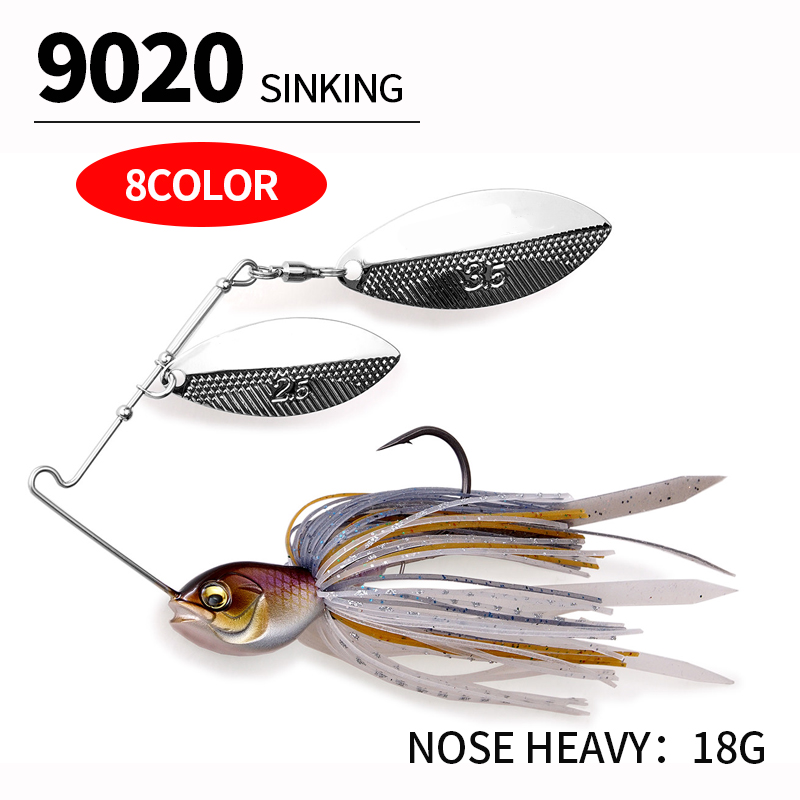 Fishing Lure Swimbait - 18g filature leurre pêche fil élastique