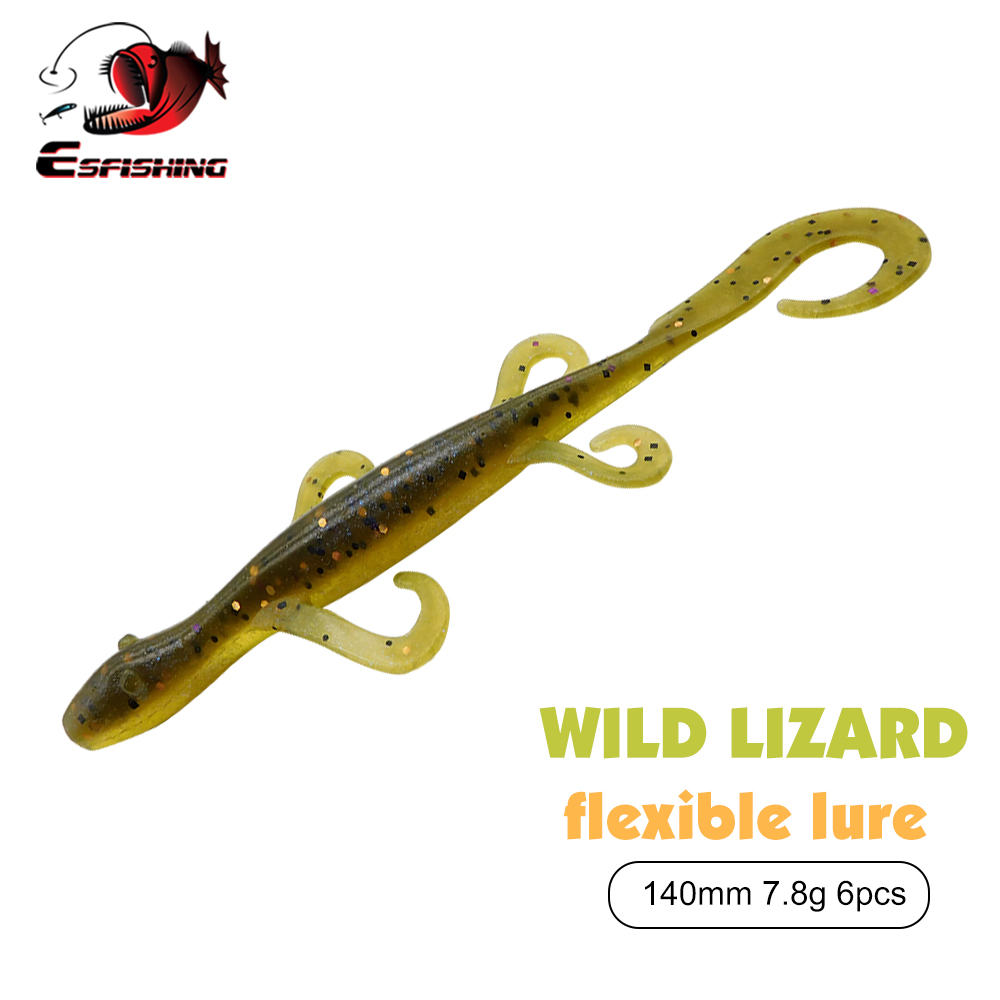 Fishing Lure Spinnerbait - ESFISHING Leurres de pêche Wild Lizard