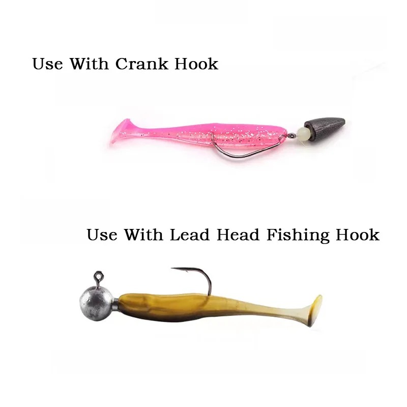 Lot de 10 leurres souples de 7 - Fishing Lure Soft Plastic avis et prix