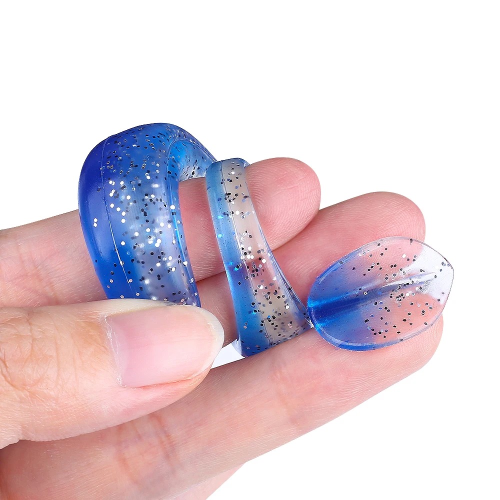 Lot de 10 leurres souples de 7 - Fishing Lure Soft Plastic avis et prix