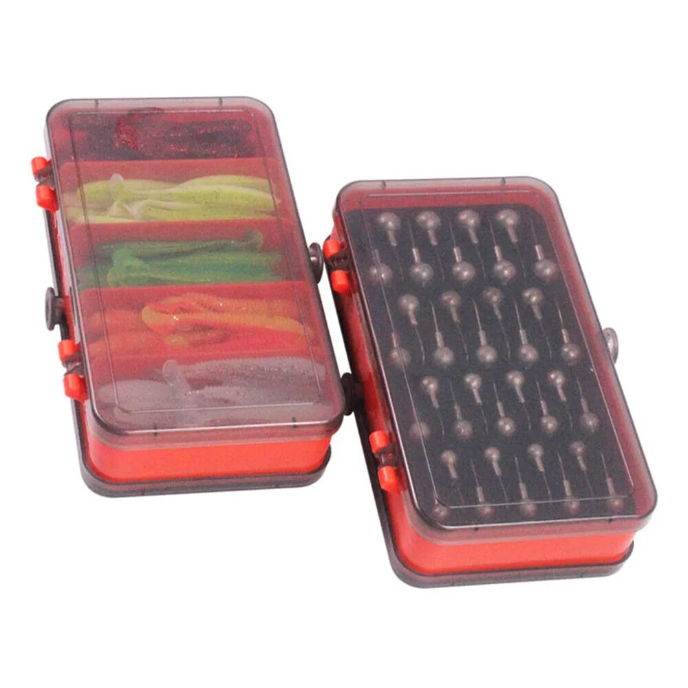 Boîte à appâts fendue Double f - Fishing Lure Soft Plastic avis et prix